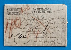 BADEN - KOPENHAGEN - DÄNEMARK - HAMBURG - 22.4.1837- ...