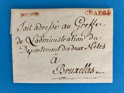 BELGIEN - MALINES - CHARGÉ - DEPT. CONQUIS - BRÜSSEL - NAPOLEON - ...
