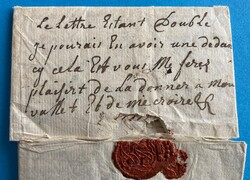 HOLLAND - ROTTERDAM - COGNAC - FRANKREICH - 11.2.1743. Porto-Brief ...