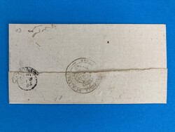 TOSKANA - BIBBONA - LIVORNO - 27.12.1844. Portofreier Brief von ...
