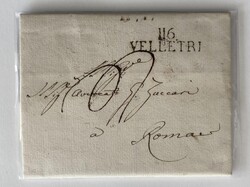 KIRCHENSTAAT - DEPT. CONQUIS - VELLETRI - ROM - 25.2.1812. ...