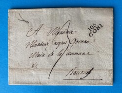 SARDINIEN - CONI - RACCONIGI - 105 - DEPT. CONQUIS - 8.6.1809. ...