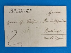 SCHWEIZ - RTE. BERN - MURI - GOLDSWIL - 8.8.1838. Porto-Brief von ...