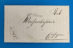 SCHWEIZ - RTE. BÜREN - SCHEUNENBERG - ERSIGEN - 22.4.1841. ...