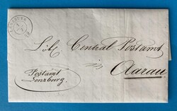 SCHWEIZ - LENZBURG - AARAU - AARGAU - 1.2.1849. Portofreier Brief vom ...