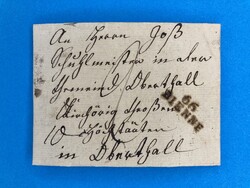 SCHWEIZ - (L2) 66 / BIENNE - JURA - OBERTHAL - 29.6.1807. Porto-Brief ...