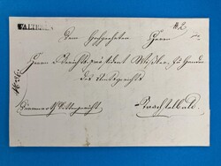 SCHWEIZ - WALTRIGEN - DÜRRENROTH - TRACHSELWALD - 22.6.1835. ...