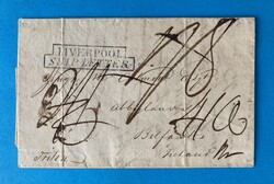 USA - BOSTON - BELFAST - IRELAND - LIVERPOOL - SHIP LETTER - 21.10 ...