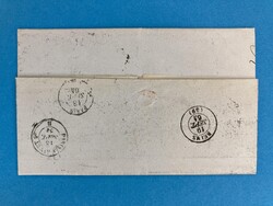 USA - NEW YORK - REIMS - FRANKREICH - 2.9.1864. Ab 1. April 1857 mit ...