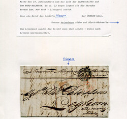 USA - NEW YORK - LONDON - LIVORNO - TOSKANA - ITALIEN - SCHIFF ...