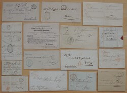 188 Bfe. - SCHWEIZ - VORPHILATELIE - 1803-1879. Folgende Ortsstempel ...