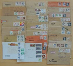 650 Bfe. - NUR WERTBRIEFE - BUNDESREPUBLIK DEUTSCHLAND - Wertbriefe ...