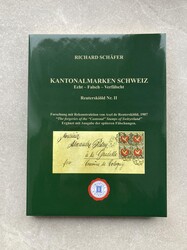 RICHARD SCHÄFER - KANTONALMARKEN SCHWEIZ / ECHT FALSCH VERFÄLSCHT - ...