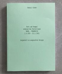 PORTI UND STEMPEL AUFGRUND DES POSTVERTRAGS BASEL-FRANKREICH (1.4 ...