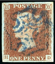 2865120: Grossbritannien 1841 1d und 2d