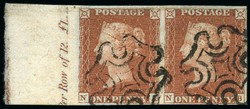 2865120: Grossbritannien 1841 1d und 2d