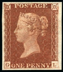2865120: Grossbritannien 1841 1d und 2d - Sammlungen