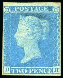 2865120: Grossbritannien 1841 1d und 2d