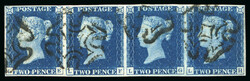 2865110: Great Britain 1840 2d blue