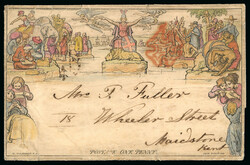 2865090: Great Britain Mulready and Caricature