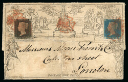 2865090: Great Britain Mulready and Caricature