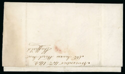 1842 (Nov 14) entire letter from Sheffield to Rotherham, bearing an ...