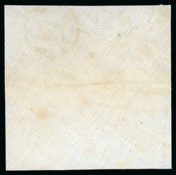 1840 1d black pl.6 OG with fine to good margins, tied to small piece ...