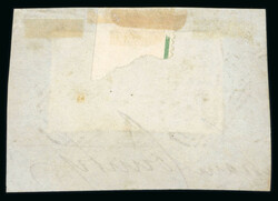 1840 2d deep blue pl.2 pair QG-QH, touched to good margins, ...