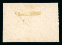 1867 9d straw JA-JB pair, fine used on piece with “C30” duplex of ...