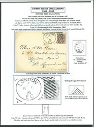 Hoster Cancellations: Finely displayed collection with covers and ...