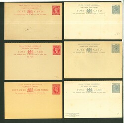 1880-1902, Assembly of 16 postal stationery envelopes (incl. 3 reg.), ...