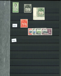 1922-35 small mint range on stock sheet with the 1922 and 1924 sets, ...