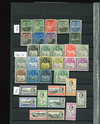 1922-35 small mint range on stock sheet with the 1922 and 1924 sets, ...