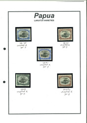 Collection: 1901-30, specialised collection of plate flaws and ...