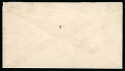1878 (Oct) envelope sent locally with 1878 provisional "OFFICIAL" ...