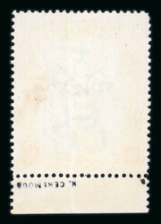 1899 "TWO CENTS" on 10c with inverted surcharge variety, lower ...