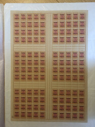 1937 KGV Official 1r chocolate and green, plus 2r carmine and orange, ...