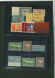 Canada and New Foundland airmail collection including private ...