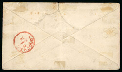 1876 (Feb 15) envelope to London with endorsement "Private", showing ...