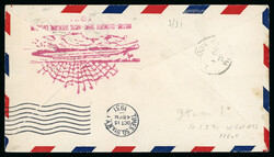 1928 (Oct 29) Wilkins Antarctic Expedition cover with Falkland ...