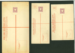 Postal Stationery - Registered: Accumulation of unused Queen Victoria ...