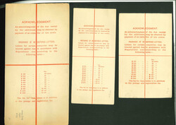 Postal Stationery - Registered: Accumulation of unused Queen Victoria ...