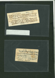 1830-70s, a varied, interesting accumulation with two small items ...