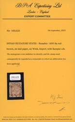 1895-1901, group of 9 unused stamps incl. 1895 2a orange-yellow perf. ...