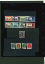 1885-1943 Chamba Indian Convention States stamp sets from all four ...
