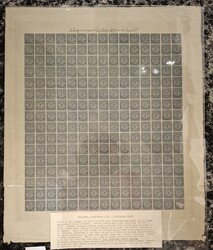 1905 1a blue Bradbury, Wilkinson Co. Essay for SG26P in complete ...