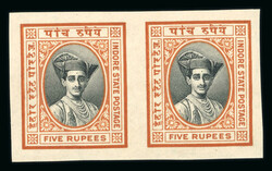 1927-37 set of imperforate plate proofs for each value with the 1934 ...