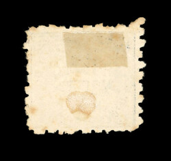 1876 1 docra slate-blue with harrow-perf 11 (tone spots) and 1 docra ...