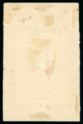 1886 6d rose, POSTAGE 29 1/2mm and without stops, without handstamp, ...