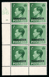 1936-51, collection of mint control blocks of 6, including issues ...